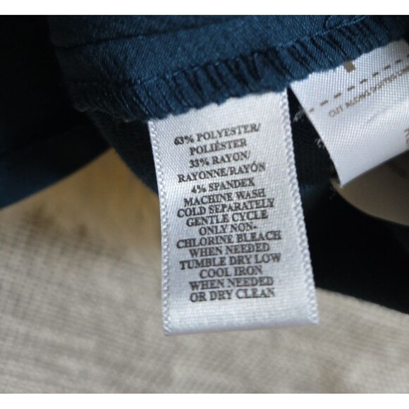 Loft Ann Taylor Seamed Flippy Mini Short Dark Blue Skirt 6 Fit & Flare Stretch - Picture 7 of 8